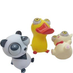 1 Piece of Cartoon Big Eyes Squishy Toys Assorted